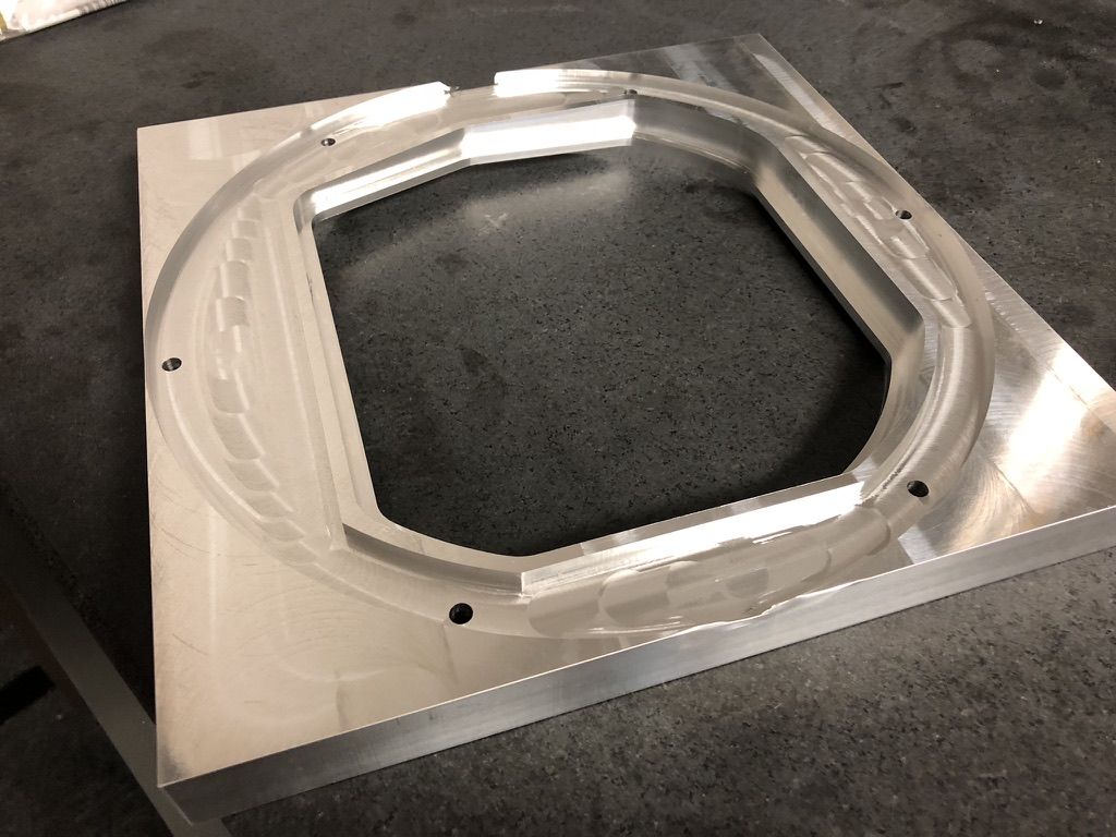 Precision CNC machined part by Rigid Concepts